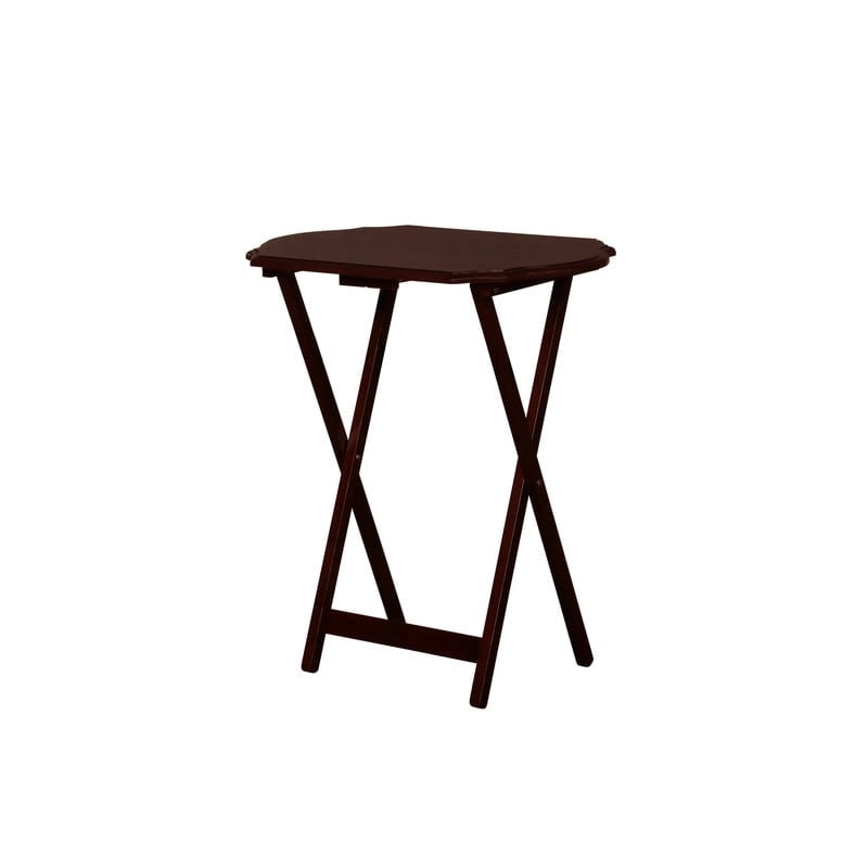 Plateau à goûter pliable Hedda (lot de 2)