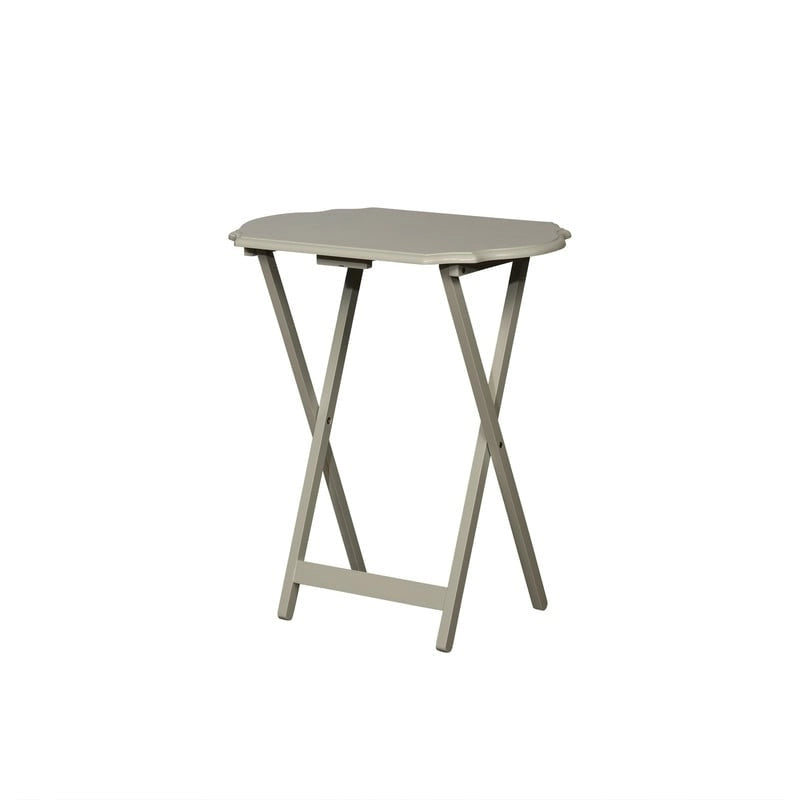 Plateau à goûter pliable Hedda (lot de 2)