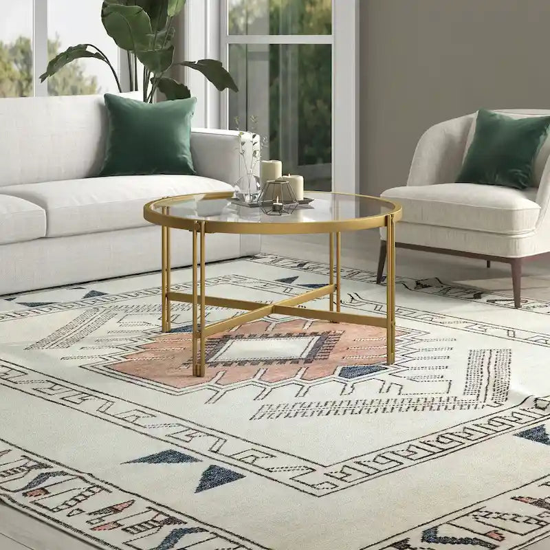 Table basse ronde large Inez 32