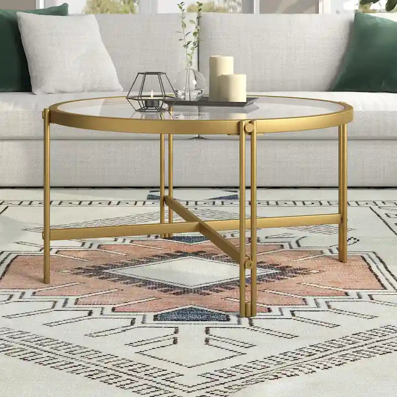 Table basse ronde large Inez 32