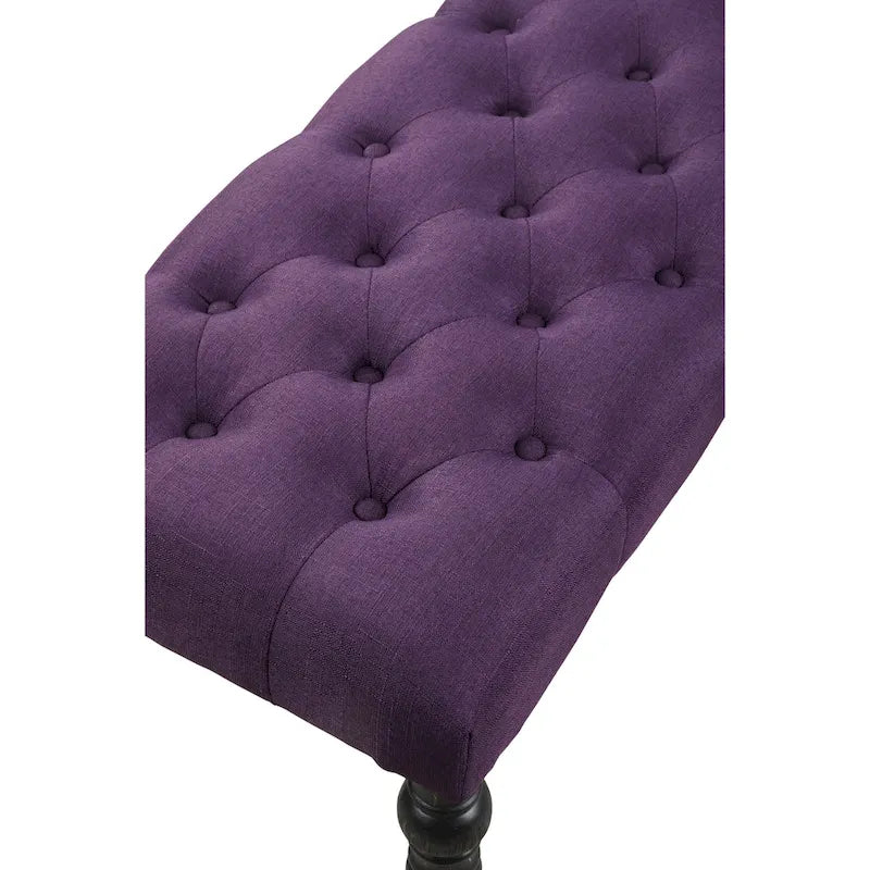 Ensemble de salle à manger 6 pièces en bois cérusé foncé rembourré Leviton de Roundhill Furniture