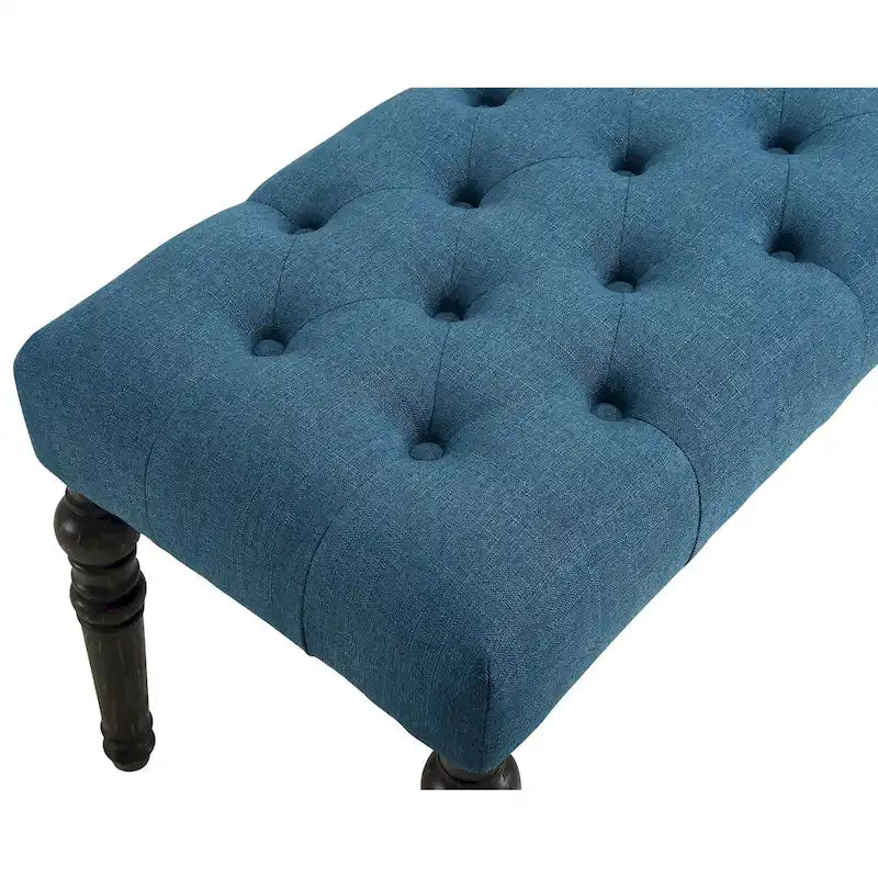 Ensemble de salle à manger 6 pièces en bois cérusé foncé rembourré Leviton de Roundhill Furniture