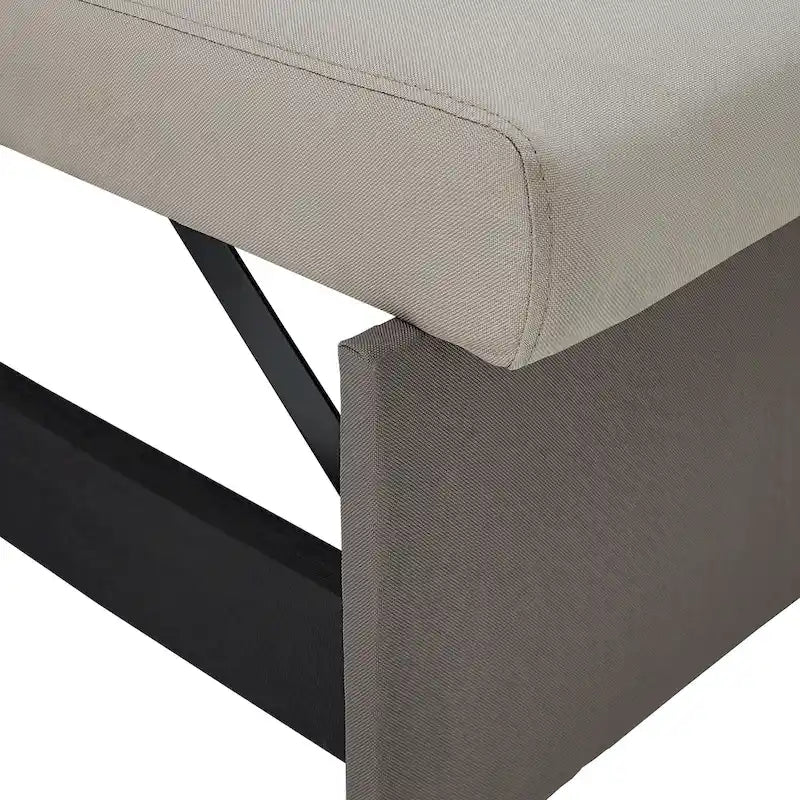 Canapé convertible 2 tons Lorca avec rangement par iNSPIRE Q Modern