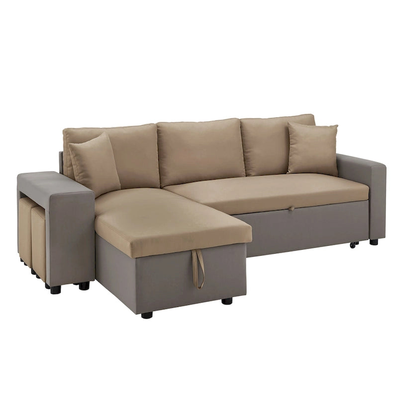 Canapé convertible 2 tons Lorca avec rangement par iNSPIRE Q Modern