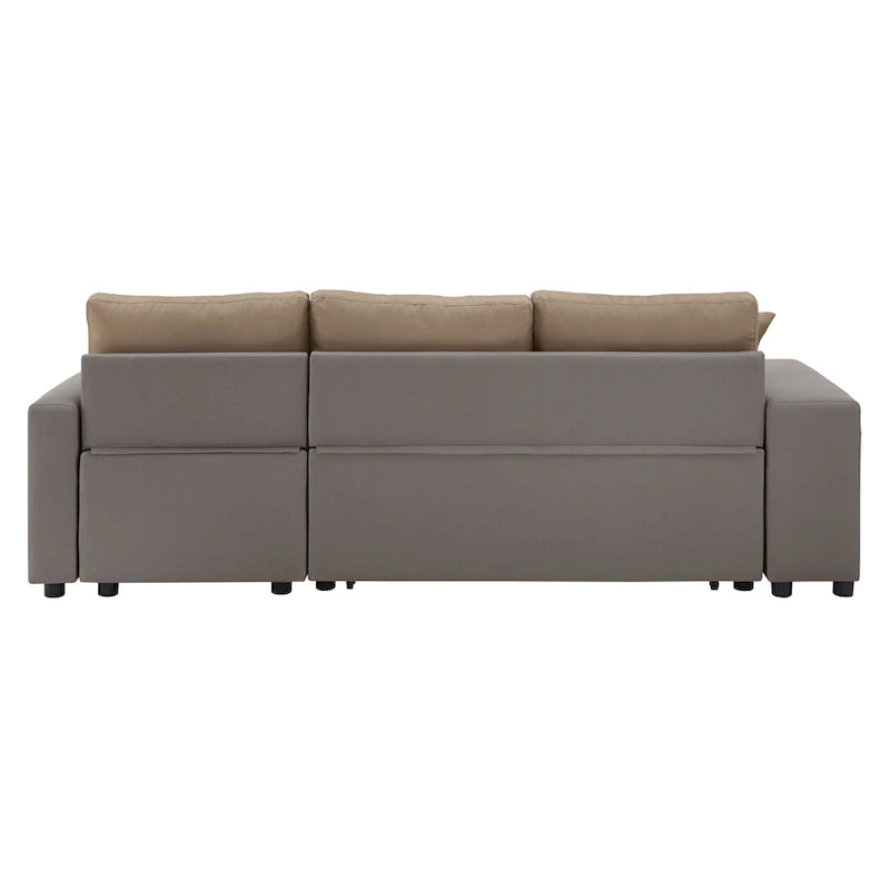 Canapé convertible 2 tons Lorca avec rangement par iNSPIRE Q Modern