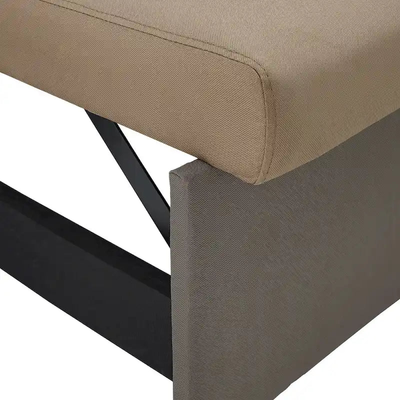 Canapé convertible 2 tons Lorca avec rangement par iNSPIRE Q Modern