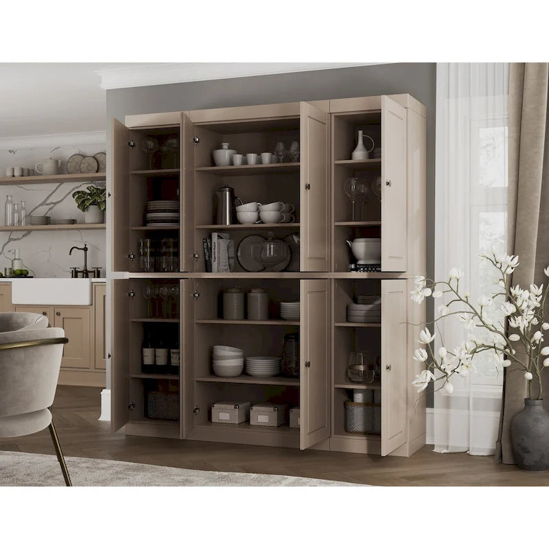 Buffet de cuisine Palace Imports en bois massif 65 x 71,5
