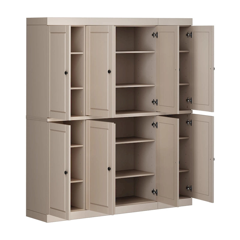 Buffet de cuisine Palace Imports en bois massif 65 x 71,5