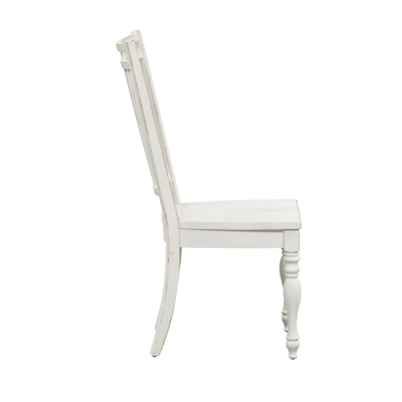Ensemble Magnolia Manor de 5 pièces à rabat, blanc antique écorce patinée, option 5