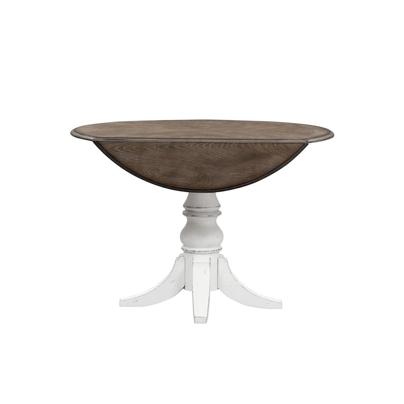 Ensemble Magnolia Manor de 5 pièces à rabat, blanc antique écorce patinée, option 5
