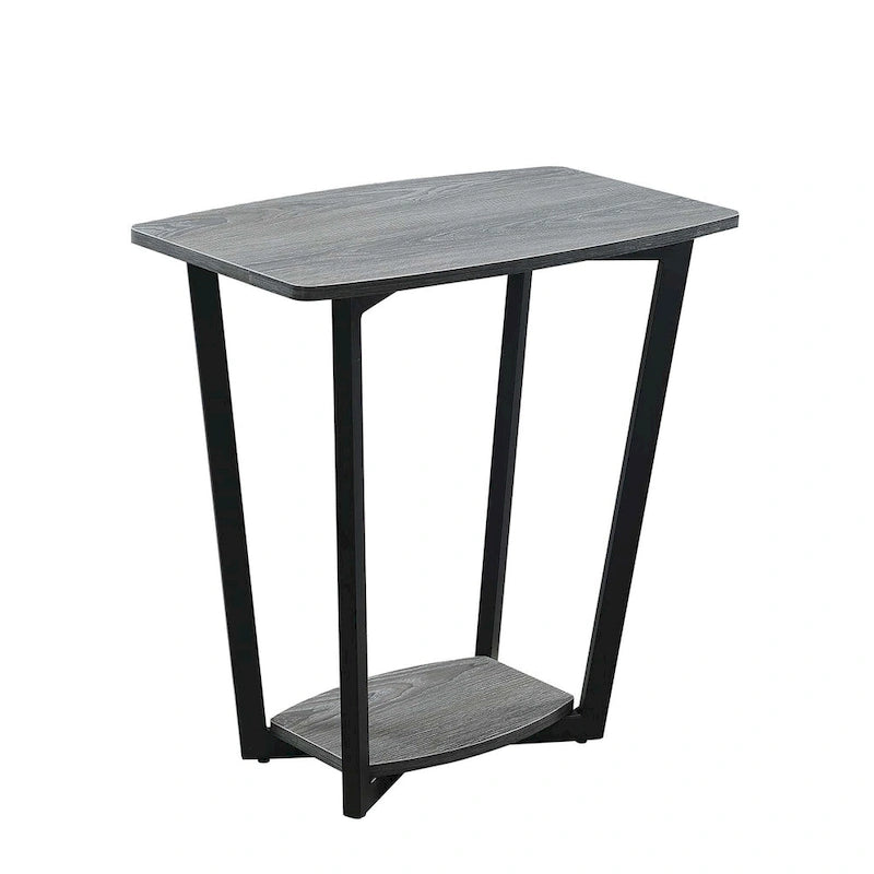 Table d'appoint Graystone avec étagère de Convenience Concepts