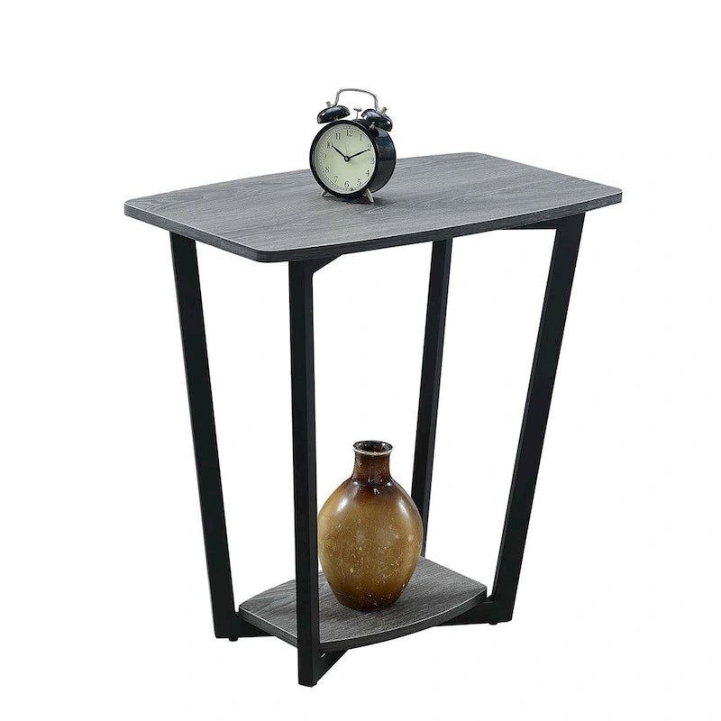 Table d'appoint Graystone avec étagère de Convenience Concepts