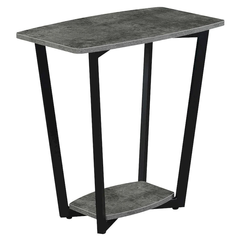 Table d'appoint Graystone avec étagère de Convenience Concepts