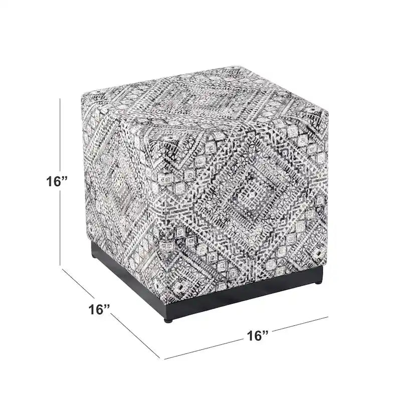 Ottoman moderne cube HomePop