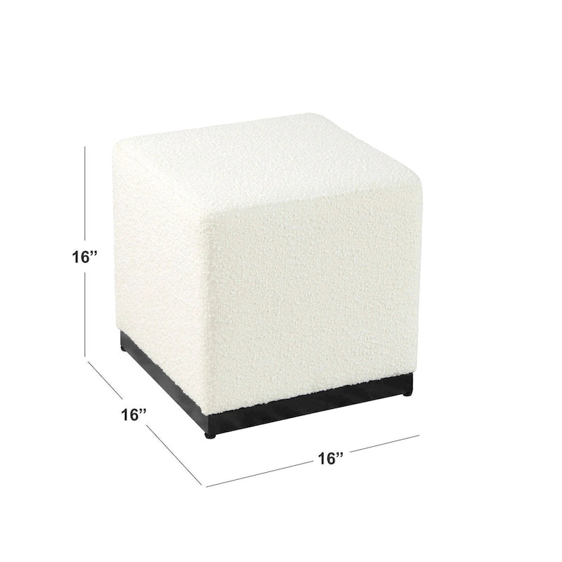 Ottoman moderne cube HomePop