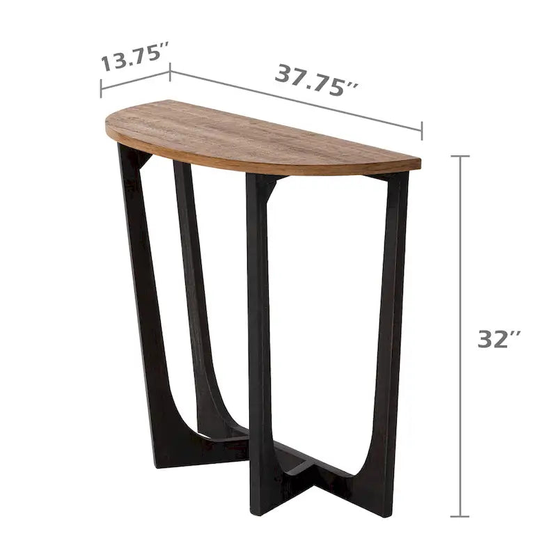 COZAYH Table d'appoint rustique de ferme, table basse d'appoint de style champêtre français pour la famille, petits espaces