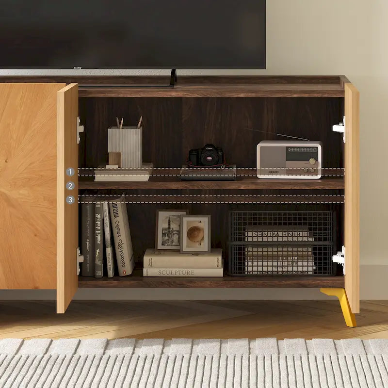 Moasis 63 Meuble TV En Bois Massif
