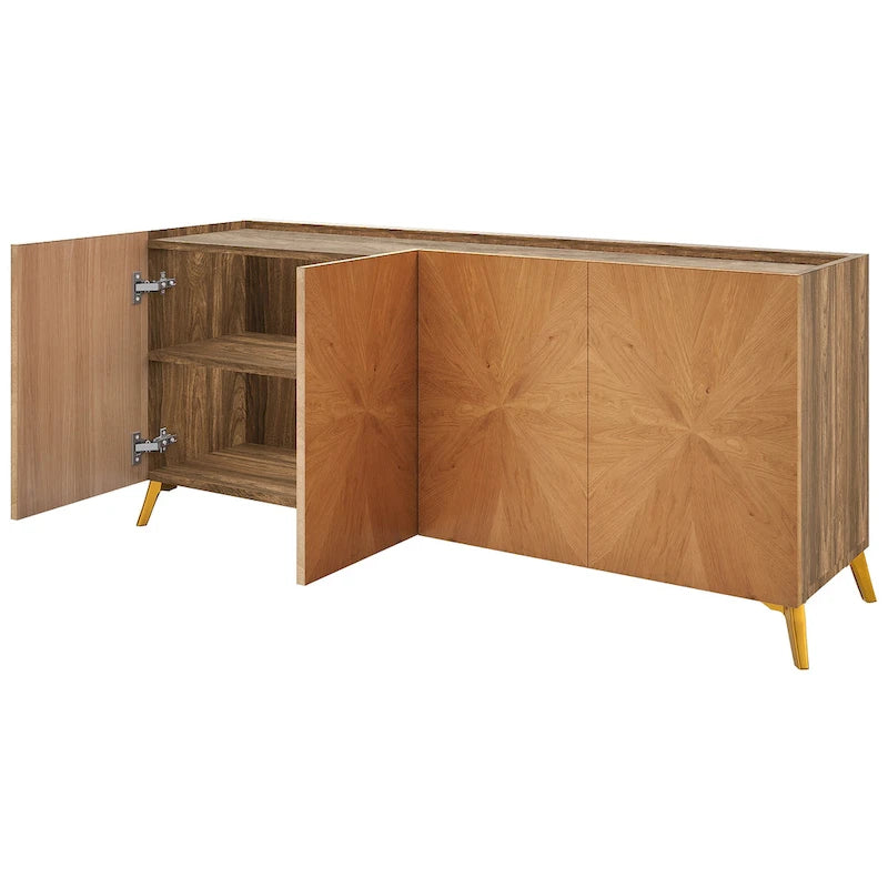 Moasis 63 Meuble TV En Bois Massif
