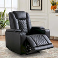 Fauteuil inclinable de cinéma électrique avec ports USB et porte-gobelets