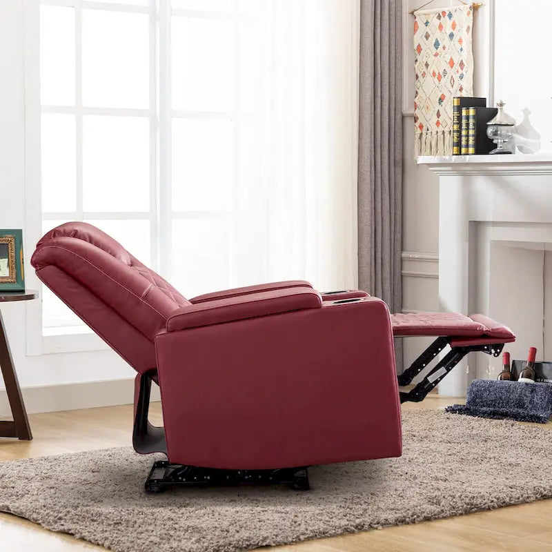 Fauteuil inclinable de cinéma électrique avec ports USB et porte-gobelets