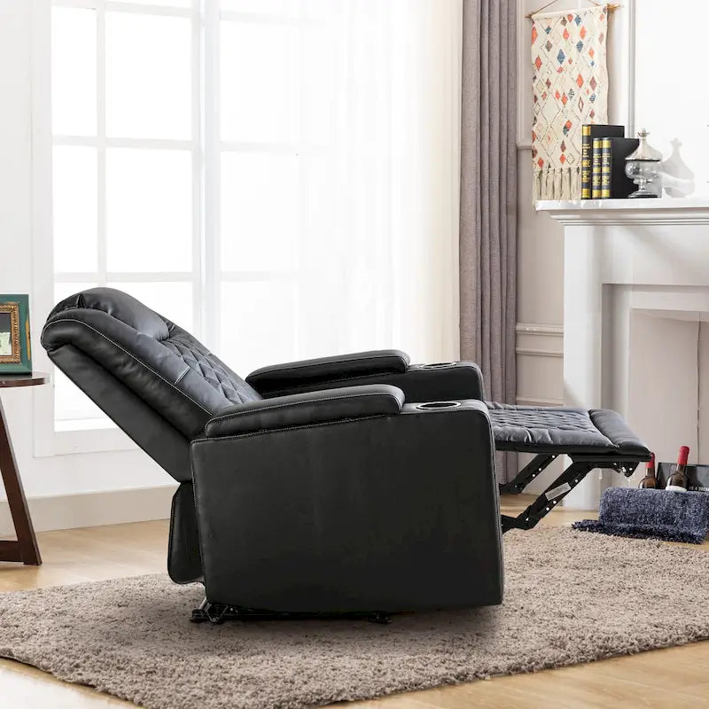 Fauteuil inclinable de cinéma électrique avec ports USB et porte-gobelets