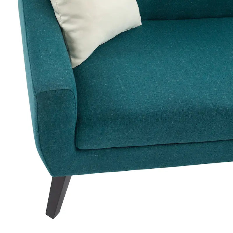 Ensemble de fauteuil et causeuse en lin capitonnés 3 pièces