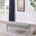 Banc capitonné classique HomePop