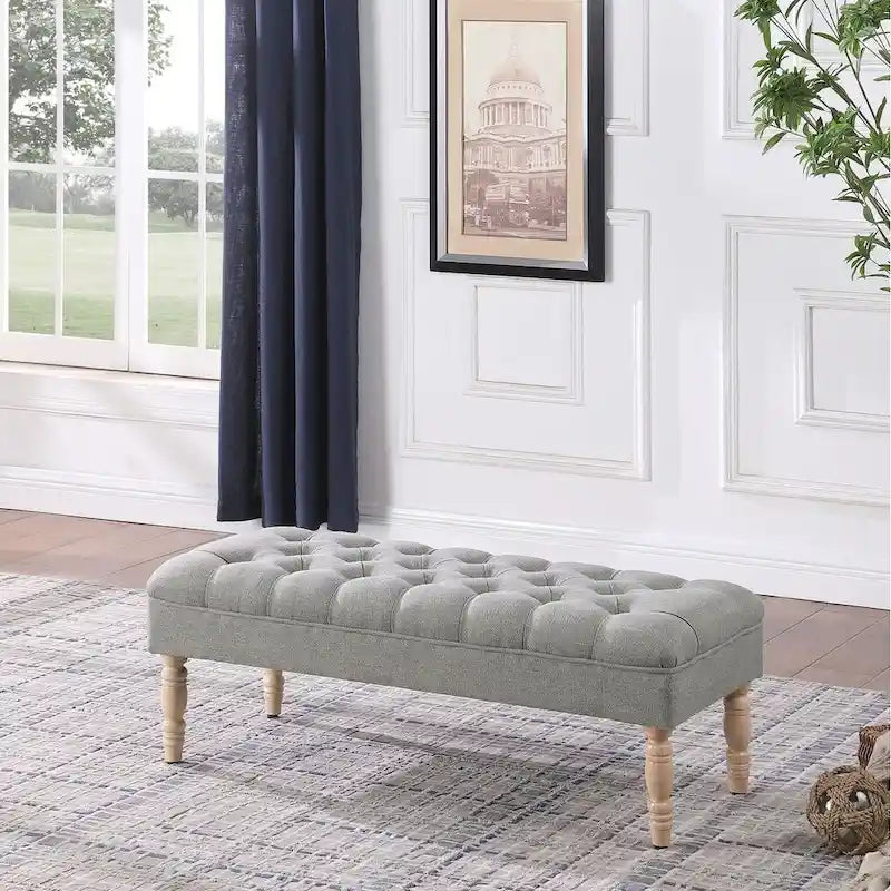 Banc capitonné classique HomePop
