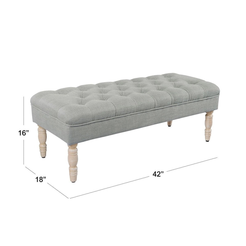 Banc capitonné classique HomePop