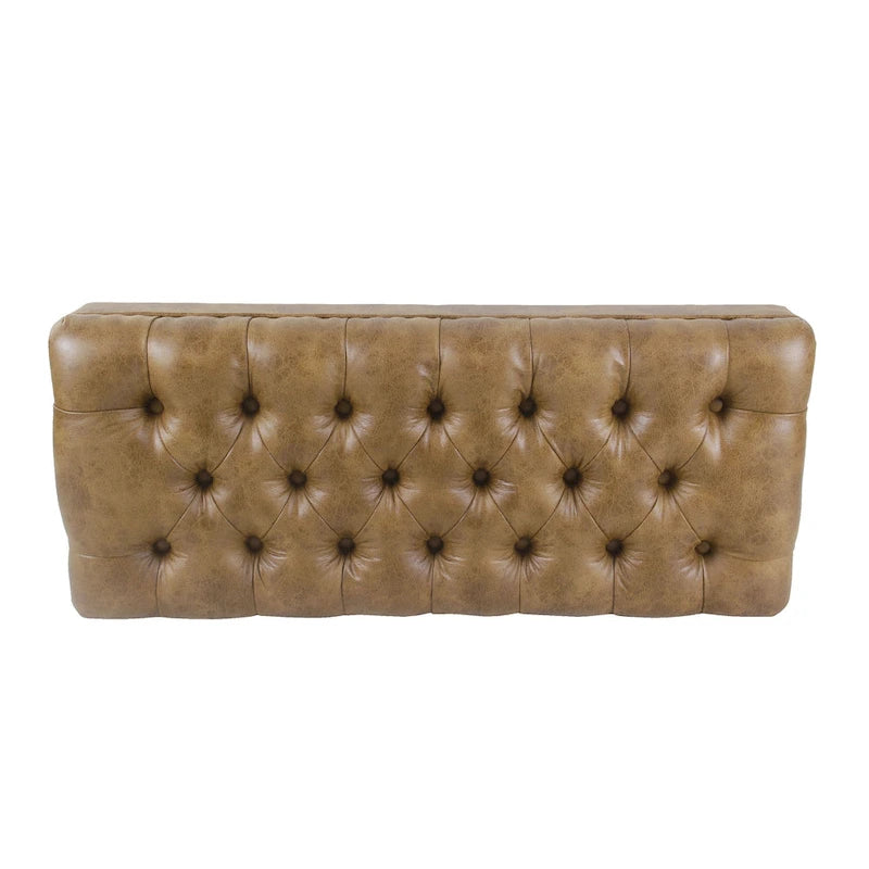 Banc capitonné classique HomePop