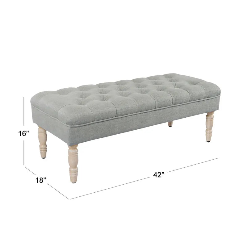 Banc capitonné classique HomePop
