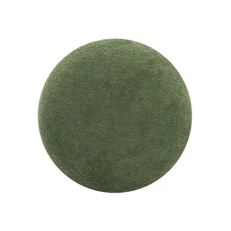Fuji 15 Pouf Ottoman en fausse fourrure Sherpa Champignon