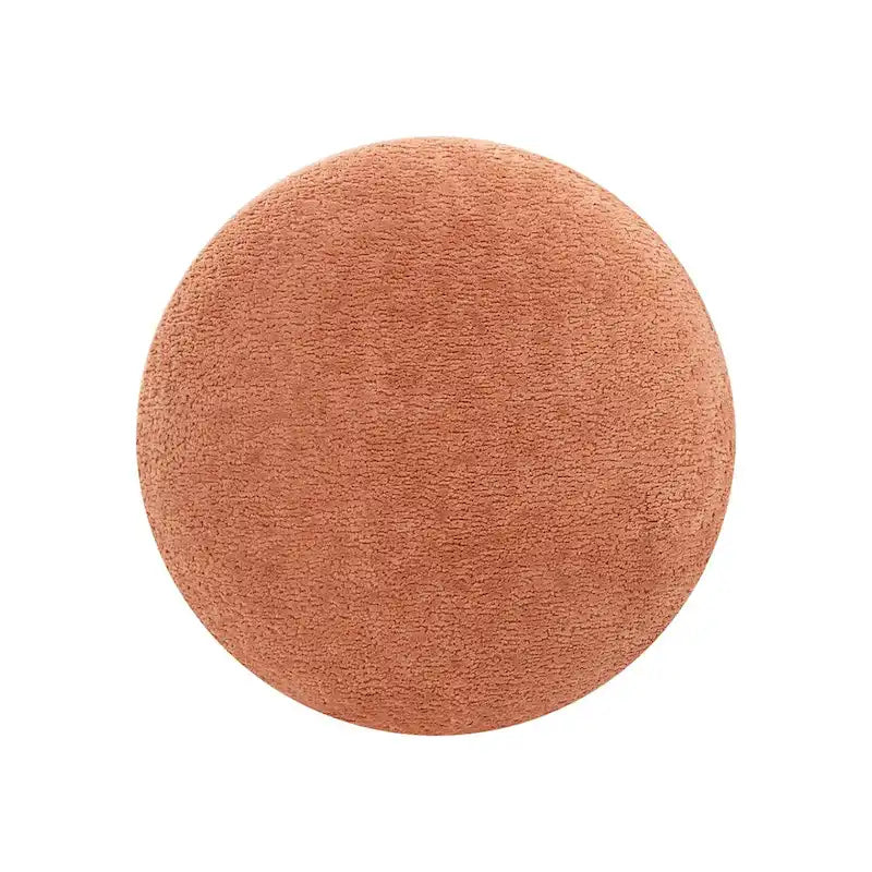 Fuji 15 Pouf Ottoman en fausse fourrure Sherpa Champignon