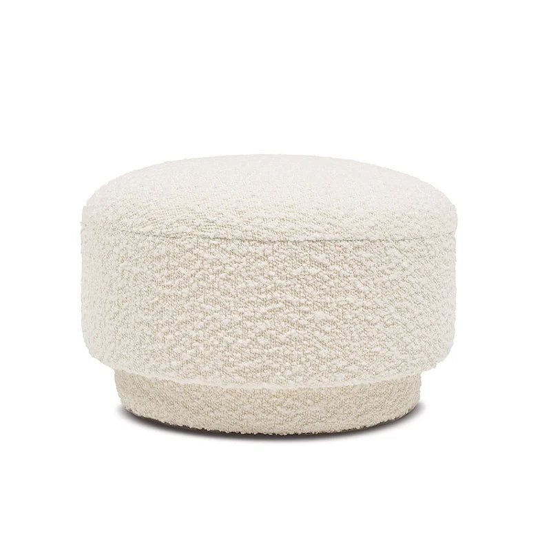 Fuji 15 Pouf Ottoman en fausse fourrure Sherpa Champignon