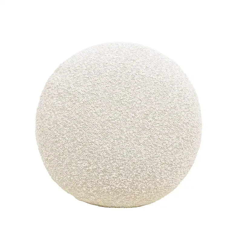 Fuji 15 Pouf Ottoman en fausse fourrure Sherpa Champignon