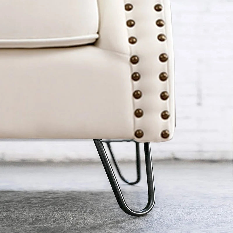 Pieds de Meuble Épingle à Cheveux Métal Lot de 4