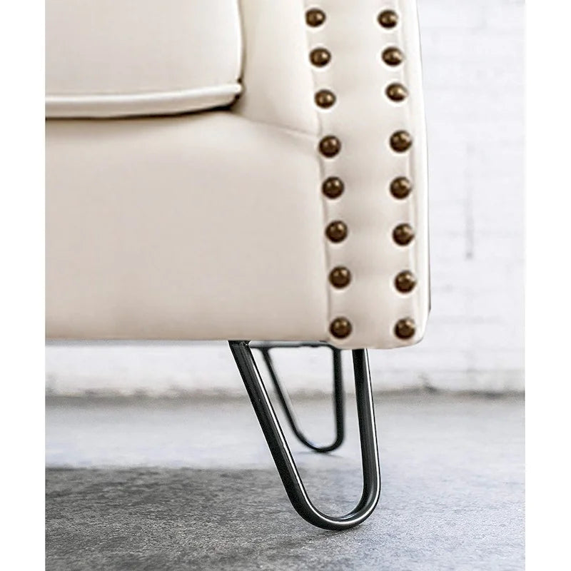 Pieds de Meuble Épingle à Cheveux Métal Lot de 4