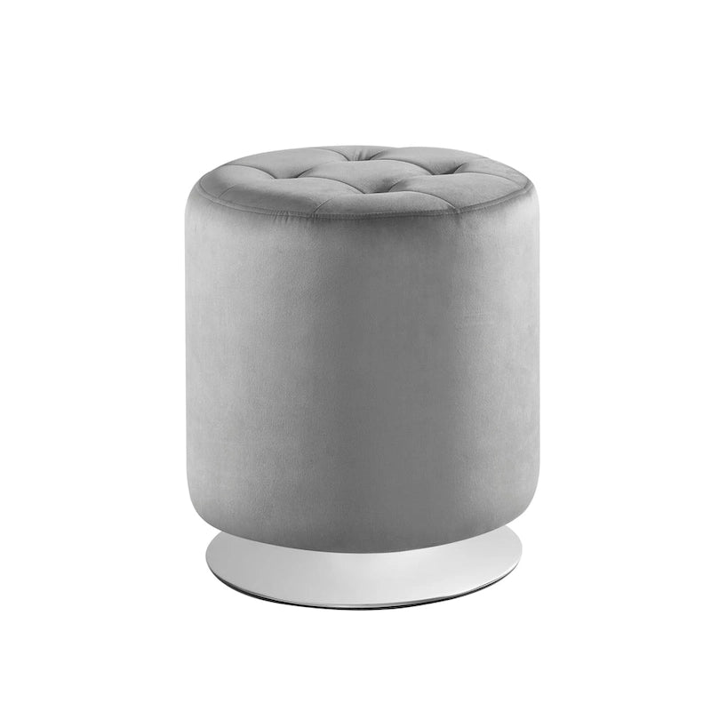 Ottoman pivotant en similicuir Chelle