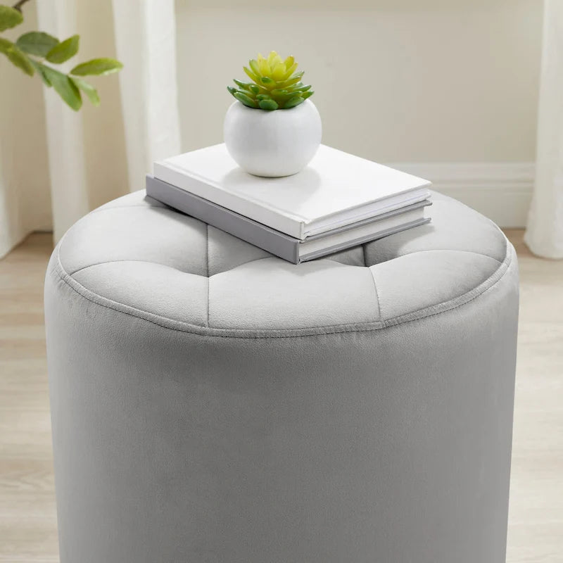 Ottoman pivotant en similicuir Chelle