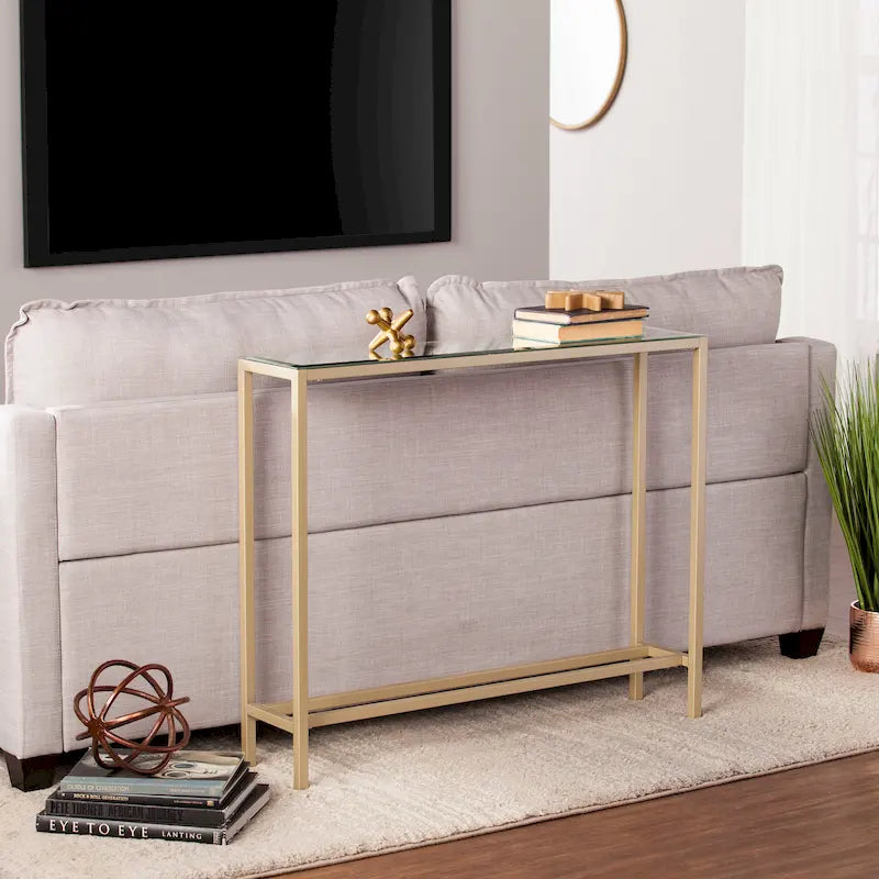 SEI Furniture Table Console Étroite Ham