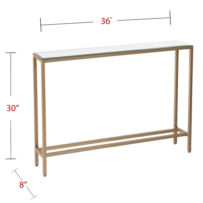 SEI Furniture Table Console Étroite Ham