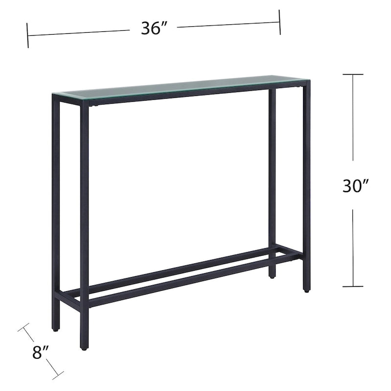 SEI Furniture Table Console Étroite Ham