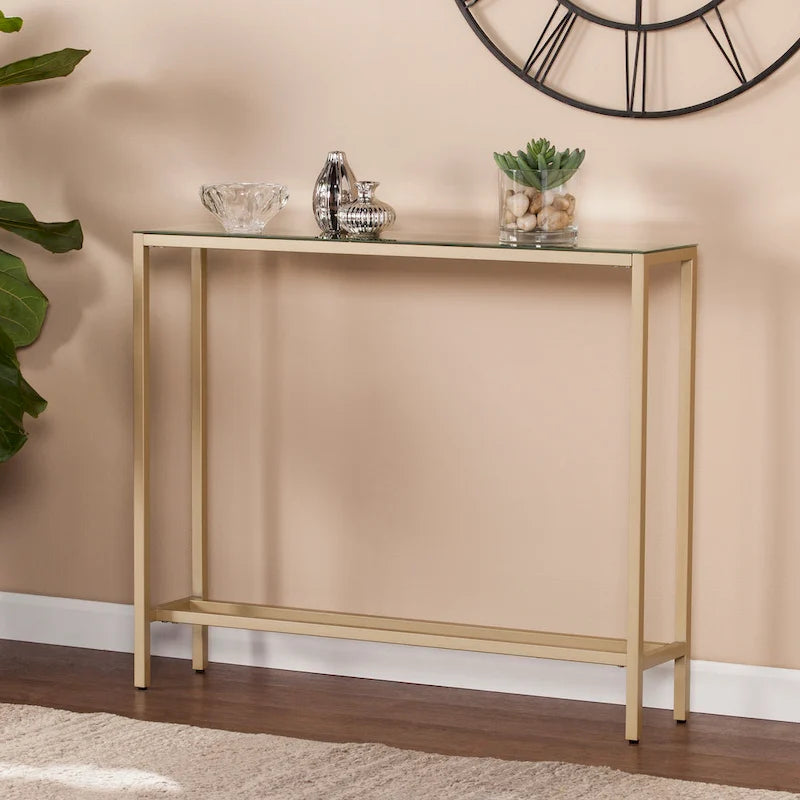 SEI Furniture Table Console Étroite Ham