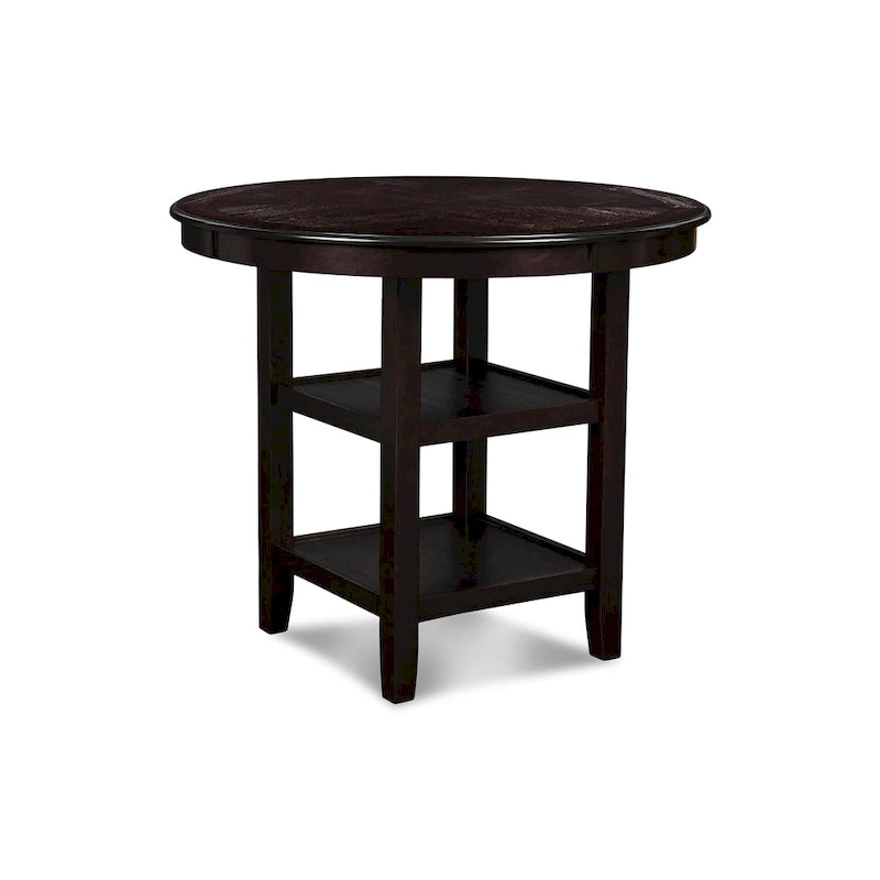 Ensemble de salle à manger rond New Classic Furniture Cavan 5 pièces hauteur comptoir