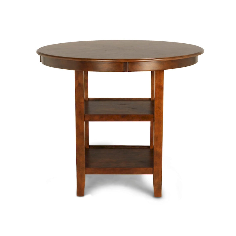 Ensemble de salle à manger rond New Classic Furniture Cavan 5 pièces hauteur comptoir