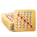 Cartes de loto GSE Shutter avec curseur de réinitialisation rapide. Cartes de loto réutilisables à curseur et réinitialisation du bout des doigts.