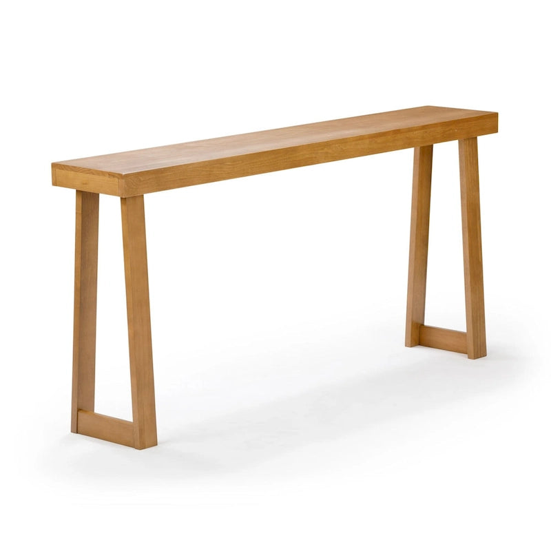 Table console classique en bois massif Plank and Beam - 66