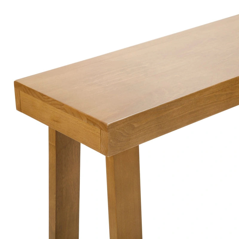 Table console classique en bois massif Plank and Beam - 66