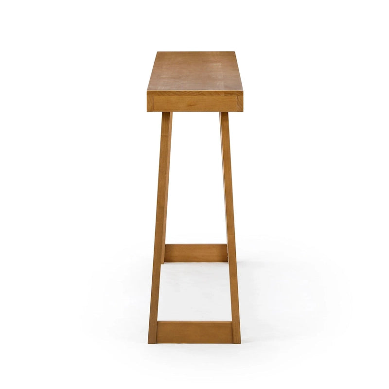 Table console classique en bois massif Plank and Beam - 66