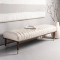 Banc mi-siècle Felicienne SAFAVIEH Couture - 63 L x 20 P x 18 H - 63Lx20Px18H